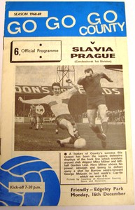 Oficiální program Stockport County vs. Slavia Praha