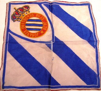 Hedvábný šátek Real Club Deportivo Espaňol
