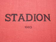 Kompletní svázaný časopis Stadion rok 1960 v tvrdé plátěnné vazbě