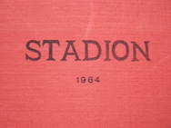 Kompletní svázaný časopis Stadion rok 1964 v tvrdé plátěnné vazbě