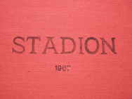 Kompletní svázaný časopis Stadion rok 1967 v tvrdé plátěnné vazbě