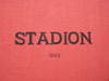 Kompletní svázaný časopis Stadion rok 1965 v tvrdé plátěnné vazbě